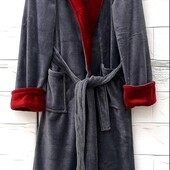 Мужской халат с капюшоном р.3xL. Цена распродажи!