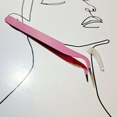 Пинцет для наращивания ресниц, для рукоделия?