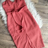 Стильна коктейльна сукня з розрізом, XS