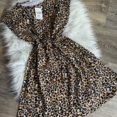 Котонова сукня з леопардовим принтом, 10 років