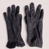 Натуральная кожа, перчатки с легким утеплителем ❣️