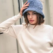 Альпака! Жіноча хутряна панама, шапка