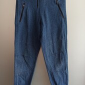 Штаны теплые с начёсом 8-9 лет