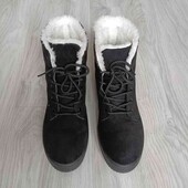  женские лёгкие ботиночки экозамш еврозима  размер евро 41