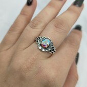 Срібна каблучка на удачу в новому році