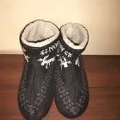 Теплі кімнатні тапочки, чоловічі, розмір 44.