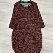 Сукня в леопардовий принт, розмір М. Нова.