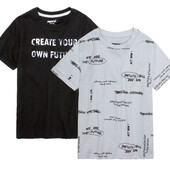 Футболки хлопчику 2 шт pepperts 158/164