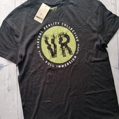 Футболка чорна хлопчику Pepperts 146/152