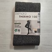 Есмара! Жіночі термоколготки, теплі жіночі колготки! 100 ден, сірі! 44/46 євро 50/52 наш! Лот 16