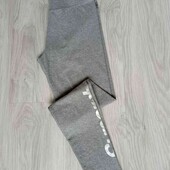 Super dry брендовые трикотажные леггинсы /лосины размер евро 34/36