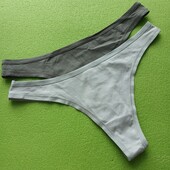 Трусики стрінги 2 шт Esmara S ,наш 42/44. бавовна.