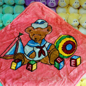 Плед в коляску 80 "80, Флис новый