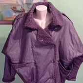 Куртка женская оверсайз 120-140обьем,на меху,новая