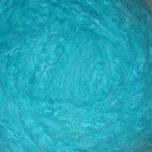 пряжа пух акрил с добавлением шерсти цвет голубой 