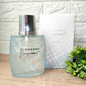Нові, в слюді 100 мл burberry summer men – чоловіча туалетна вода (парфуми берберрі саммер) свіжий