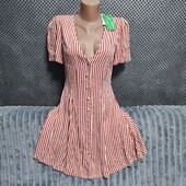 Симпатичное платье на пуговицах, р.36(евро)