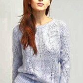 Шикарный вязаный свитер