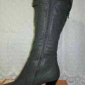 Женские Зимние Сапоги. на меху. цвет серый.