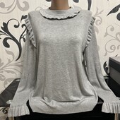 Светр в рубчик, р.14 в гарному стані