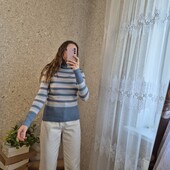 Шерстяний гольф в смужку ✨нюанс