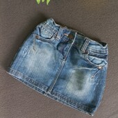 Джинсовая юбка на рос 104