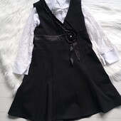 Сарафан+ блуза для школи 6-8 років