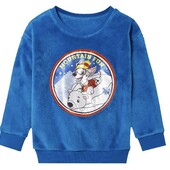 Paw patrol.Плюшевий світшот 110/116 р. колір синій