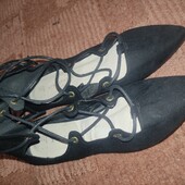 Розпродаж! Балетки шнуровка Atmosphere uk3 36р