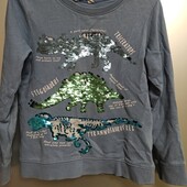 Свитшот трикотаж двунитка с паетками.