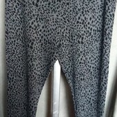 M&Mode. Лосины с принтом,на высокую