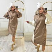 Крута і тепла туніка з флісу. Розміри 42-52