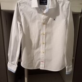 Белая рубашка Hackett р 7-8 лет