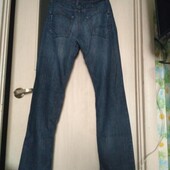 Джинси W34 L36 на високий зріст Пояс 45, Поб 56 Довжина 117, по внутрішньому шву 87