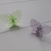 В лоті 2 шт. Затискач для орхідей "Метелик"