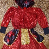 Карнавальне плаття з бархатом!