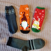 Лот 4 пари теплих носочків р.36-38!