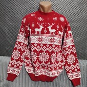 Мужской новогодний свитер, р.L/XL