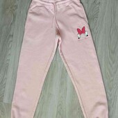 Disney брендовые теплые штанишки джоггеры евро 32/34 можно подростку 