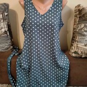 тонка легка шовковиста сукня пог. 52