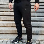 Чоловічі спортивні штани на манжеті трикотаж двухнитка,найк р.44-52