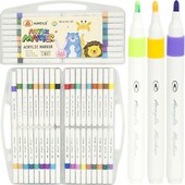 Маркер акриловий 36 кольорів A-911-36 у пластиковому боксі.