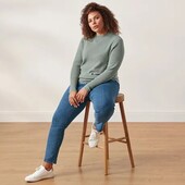 В'язани светр, короткий комір-стійка від Tchibo (німеччина) розмір 48 евро=54-56