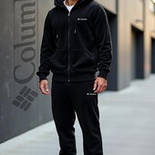 ♥️Дуже теплий якісний флісовий чоловічий костюм,рр.48 і 56чорний, якість вища!!