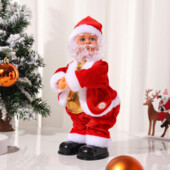 Музыкальный Санта, который танцует попой))