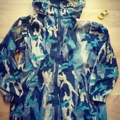 Дуже багато лотів, обирайте, економте на доставці ▶Вітровочка дождевик мілітарі 122-128р◀