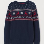 Свитeр в скандинавский принт H&M