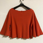 Эффектная трикотажная кофта в рубчик, качество!