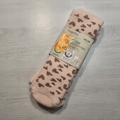 Лупілу! Трикотажні утеплені колготки для дівчинки з махрою 62/68! Лот 11