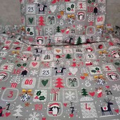 Простирадло євро та дві наволочки 50х70 см. Бязь Голд Люкс.